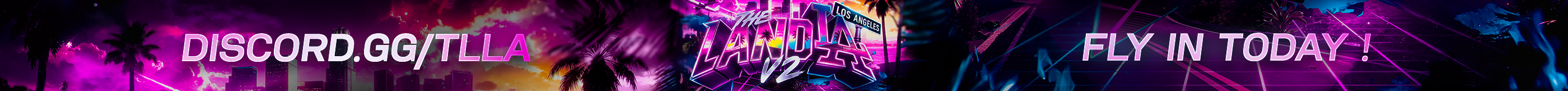 The Land LA LAUNCHED NOW 15-AUG banner